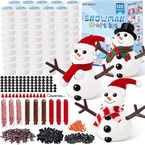 BANBBUR 9 Pack Build a Snowman Kit, Christmas Stocking Stuffers for Kids in Saudi Arabia