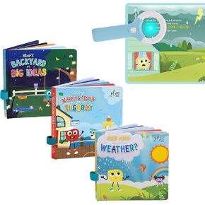 Glo Pals Light-Up Kids Books 3-Pack Library, Early Reader Stories that Glow in Saudi Arabia