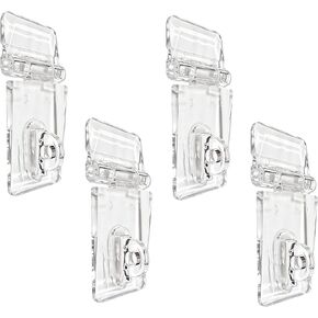 LC LICTOP Mini Hinge Hasp Acrylic Hasp Buckle Box Clear Hinge Latch Hasp Lock 4pcs in Kuwait