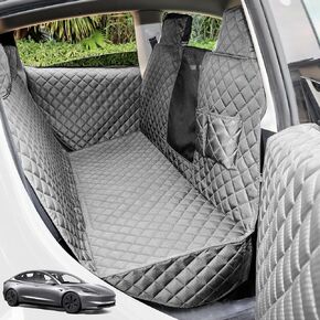 PETICON Dog Seat Cover for Tesla Model 3 & Y Back Seat + 2 Door Protectors in Kuwait