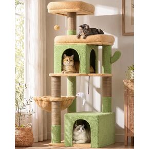 Globlazer Extra Tall Cat Tree Tower for Indoor Cats, 76in, F76, Dark Grey in Saudi Arabia