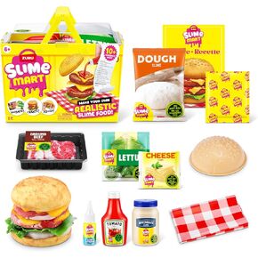 Slime Mart Small Basket by ZURU, Toy, Arts & Crafts for Kidults, Soft Slime Making Kit - Slime Kit for Girls Ages 6+ Fun Gift Idea for Boys Girls - Fidget Toys - Sensory Toys (Pizza) in Kuwait