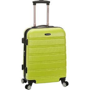Rockland Melbourne Hardside Expandable Spinner Wheel Luggage, Lime, Carry-On 20-Inch in Saudi Arabia
