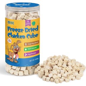 gazeupon Freeze Dried Chicken Dog & Cat Treats, Single Ingredient in Saudi Arabia