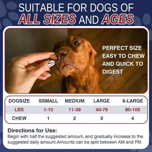 Dog Allergy Chews 200 Treats, Dog Allergy and Itching Skin Relief Bites Immune Support Dogs Probiotics for Yeast, Itchy Skin and Itchy Ears Anti Itch Licking Paws Treatment for Dogs Chicken Flavor in Kuwait