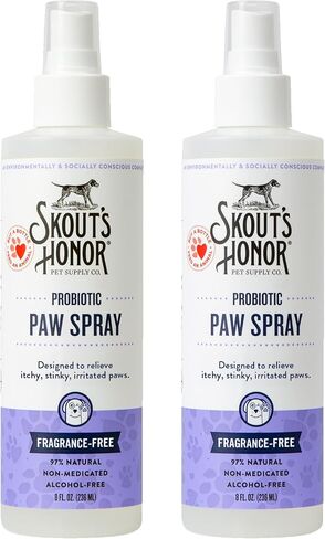 SKOUT'S HONOR Probiotic Paw Spray for Dogs, 8 oz in Kuwait