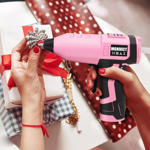 MONVICT Cordless Hot Glue Gun with Holder Base in Kuwait