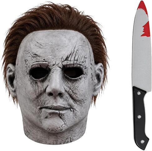 Halloween Horror Mask, Kids Scary Full Head Latex Mask Cosplay Dress Up in Kuwait