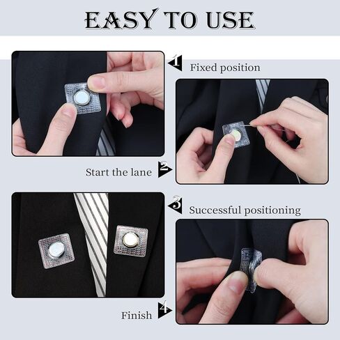 Fireboomoon 32 Pairs 1.18 Inch Invisible Hidden Sew Magnetic Snap in Kuwait
