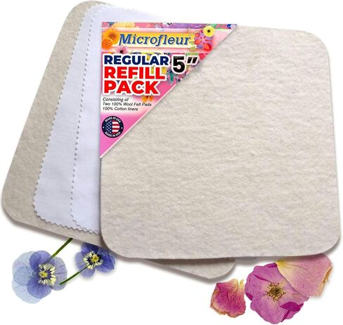 Microfleur Regular 5" (13 cm) Refill Pack for Regular 5" Microwave Flower Press (Refill Pack Only) in Kuwait