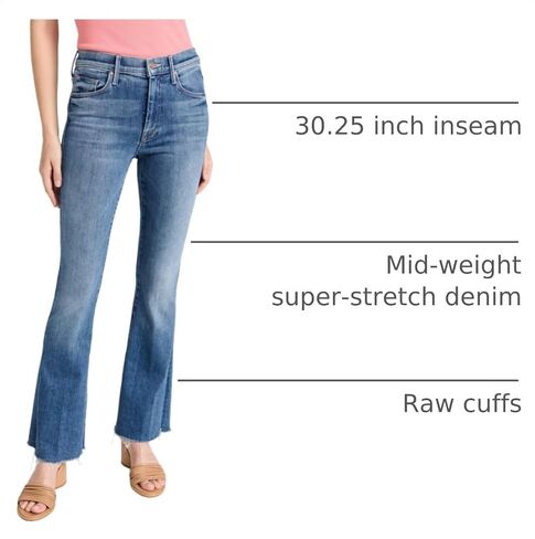 MOTHER Women's The Weekender Fray Jeans in Saudi Arabia