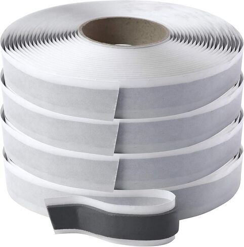Leisure Coachworks Butyl Seal Tape RV Putty Rubber Sealant 1/8-Inch x 3/4-Inch x 30-Foot, Leak Proof Butal Tape for RV Repair, Window, Boat Sealing EDPM Rubber Roof Patching (2-Pack 3/4" x 30 Ft) in Kuwait