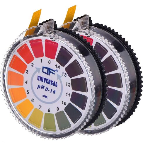 Jovitec Universal pH Test Paper Strip Roll, pH Full Range 0-14, 5 m/Roll (24 Rolls) in Kuwait