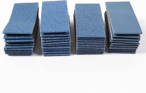 40 Pack Sanding Belts Replacement 3/4 x 20-1/2" Size - 10 Each of 40/60/80/120 Grits Zr-Corundum Sanding Belt (3/4" x 20-1/2" Belts) in Kuwait