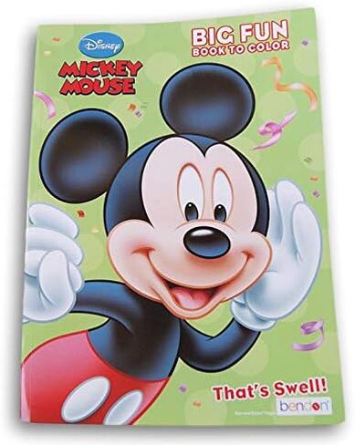 Activity Books Mickey Mouse ''That's Swell!'' Coloring 80 Pages in Kuwait