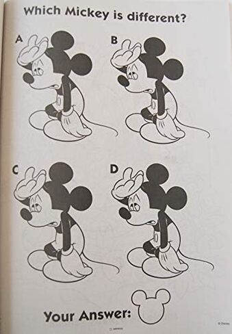 Activity Books Mickey Mouse ''That's Swell!'' Coloring 80 Pages in Kuwait