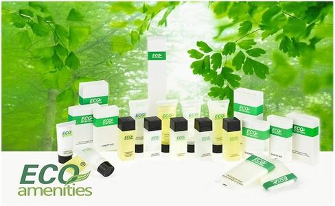 ECO amenities Travel Toothbrush Kit - Manual Disposable Toothbrush with Toothpaste, in Individually Wrapped Paper Box, 100 Sets per Case - Travel Toothbrush and Toothpaste for Hotels and Hospitality in Kuwait