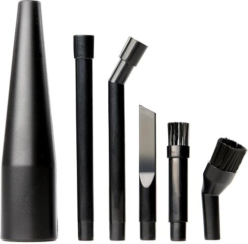 CRAFTSMAN CMXZVBE38668 1-1/4 in. 6-Piece Wet/Dry Vacuum Micro-Cleaning Attachment Kit,Black in Kuwait