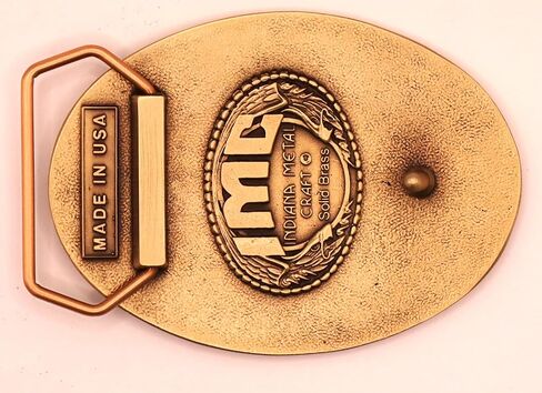 Indiana Metal Craft Men's Grizzly Bear Belt Buckle in Saudi Arabia