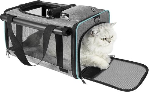 GAPZER Cat Carrier Alaska, Southwest Airline Approved TSA 17x11x9.5 Inches in Kuwait