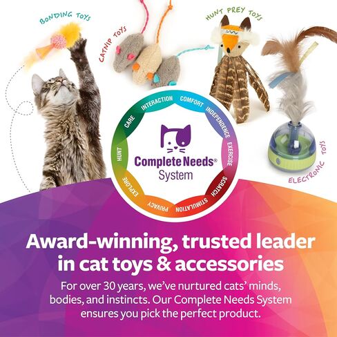 SmartyKat (2 Count) Catnip Caves Catnip Infused Bag Cat Toys - Brown, 2 Count in Kuwait