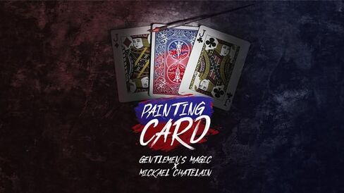 Painting Card (Blue) by Mickael Chatelain & Gentlemen's Magic in Saudi Arabia