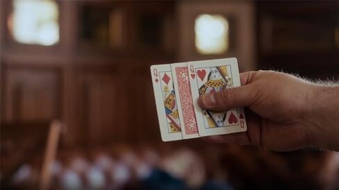 Painting Card (Blue) by Mickael Chatelain & Gentlemen's Magic in Saudi Arabia
