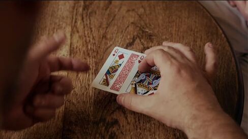 Painting Card (Blue) by Mickael Chatelain & Gentlemen's Magic in Saudi Arabia