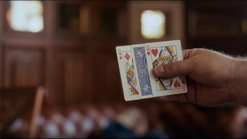 Painting Card (Red) by Mickael Chatelain & Gentlemen's Magic in Saudi Arabia