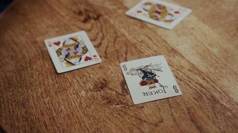 Painting Card (Red) by Mickael Chatelain & Gentlemen's Magic in Saudi Arabia