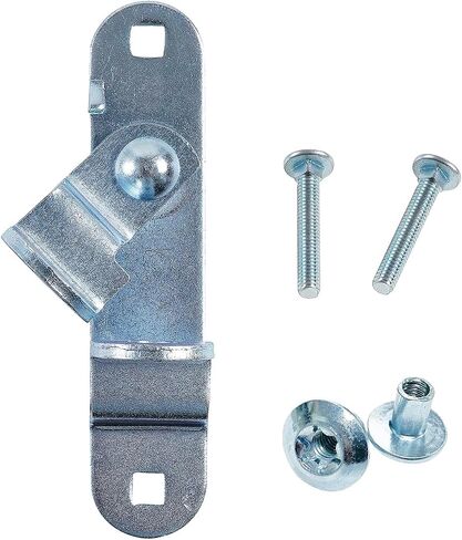 Cargo Trailer Door hasp Bar Lock Handle Keeper Padlock Race Enclosed car Hauler 5/16" Thread Torx Truss Dome Head Nut w/ 5/16" x 2" Carriage Bolts in Kuwait