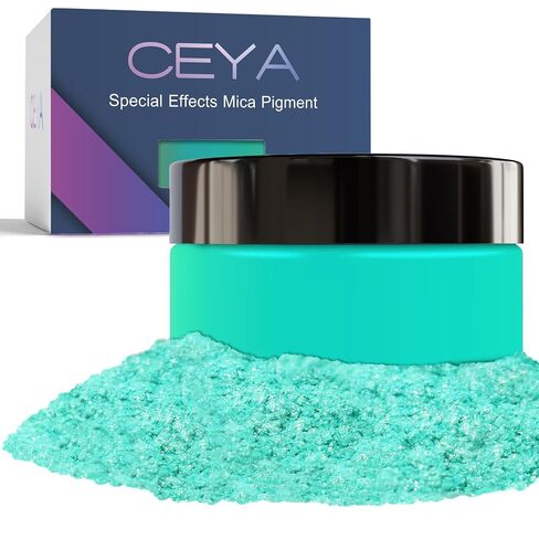 Ceya Interference Mica Powder Set 8 Colors,1.12oz/32g Chrome Paint Powder in Saudi Arabia