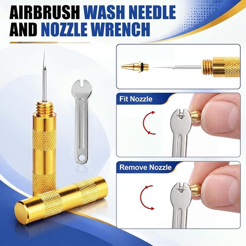 0.35mm Airbrush Replacement Parts, Compatible with Iwata Eclipse CS/BS/SBS in Kuwait