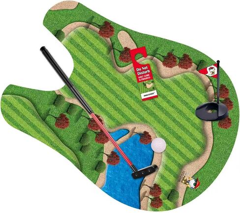 GOODLYSPORTS Toilet Golf Gag Gifts for Men, White Elephant Gifts for Adults in Saudi Arabia
