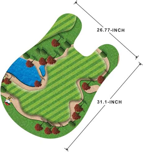 GOODLYSPORTS Toilet Golf Gag Gifts for Men, White Elephant Gifts for Adults in Saudi Arabia