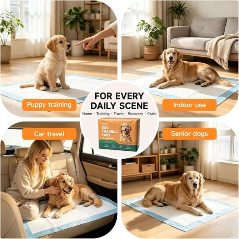 XXL Dog Pee Pads 50 Count 30" x 36" Puppy Pads Leak Proof Quick Dry in Saudi Arabia