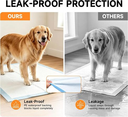 XXL Dog Pee Pads 50 Count 30" x 36" Puppy Pads Leak Proof Quick Dry in Saudi Arabia