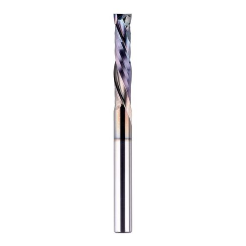 SpeTool 1/8 Inch Downcut CNC Router Bits 1/4 Inch Shank with Extra Long Life Coating, Carbide Spiral Down Cut End Mill Slot Cutting Router Bit for Woodworking in Kuwait