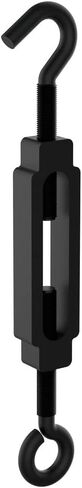 National Hardware N820-120 Turnbuckle Hook and Eye, 1/4" × 7-1/2", Black in Kuwait