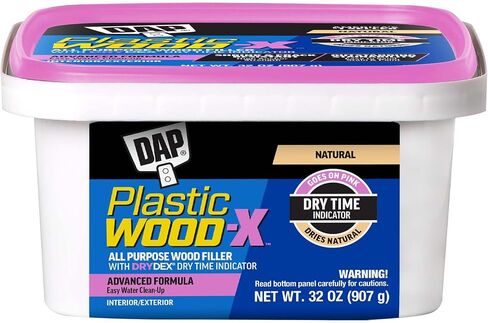 DAP 541 Series 00541 1/2pt خشب بلاستيك طبيعي-X مع Drydex، 1/2 باينت in Kuwait