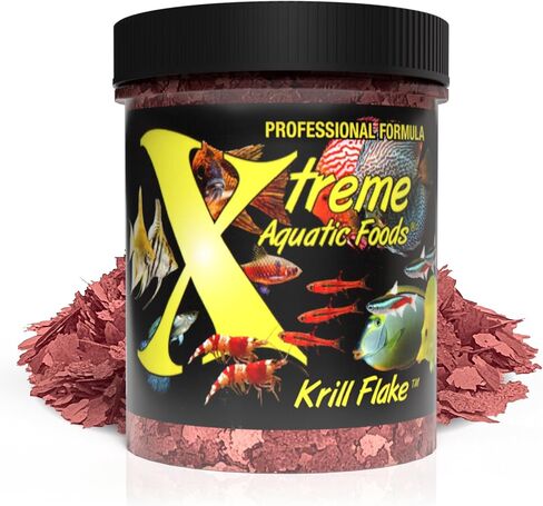 Xtreme Krill Flakes - High Protein Tropical & Freshwater Fish Food (3.5oz) in Saudi Arabia
