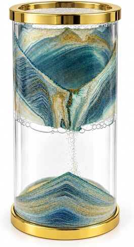 Moving Sand Art Liquid Motion, 3D Deep Sea Sandscape (Cyan, 7") in Kuwait