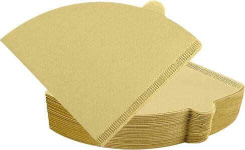 Coffee Filter, Cone Coffee Filters 2, Pour Over Coffee Filter for v60 Coffee Dripper and Drip Coffee Maker, 1-4 Cup, 100 Count, Disposable Natural Unbleached Size 02 Coffee Filters in Kuwait