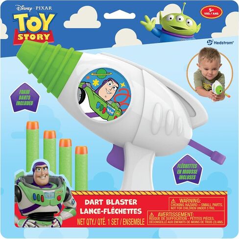 Hedstrom Disney Pixar Toy Story Buzz Lightyear Foam Dart Blaster with 4 Foam Darts in Saudi Arabia