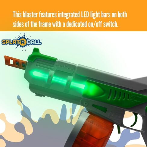 SplatRBall SRB1200 Pyro Blaster Kit - 225 FPS - Green/White in Kuwait