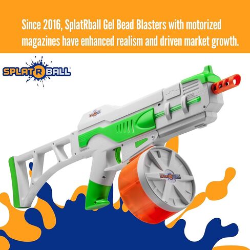 SplatRBall SRB1200 Pyro Blaster Kit - 225 FPS - Green/White in Kuwait