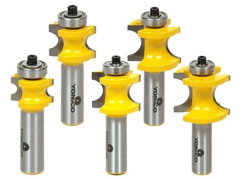 Yonico 13515 5 Bit Bullnose Router Bit 1/2-Inch Shank in Kuwait
