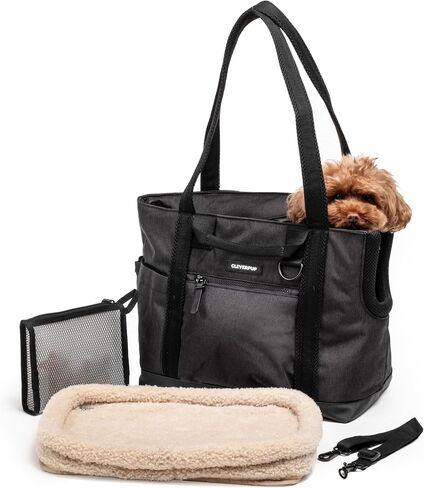 Cleverpup Transit Tote Dog Carrier 4-Piece Set - Medium, Checkerboard in Kuwait
