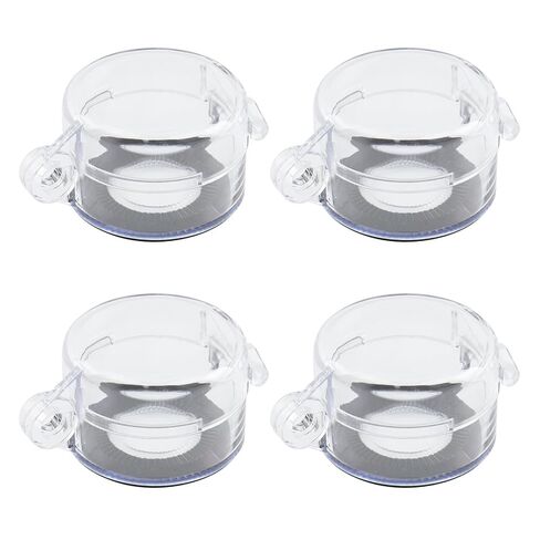 Antrader 4-Pack Protective Cover Round Push Button Switch Protector Clear for 22mm Diameter Push Button Switch in Kuwait