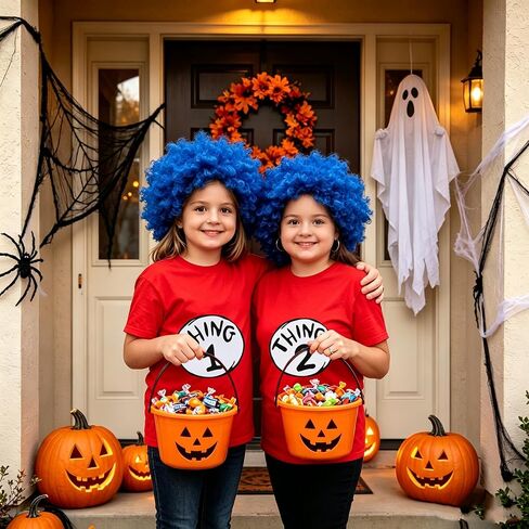 Thing 1-9 Iron On Patches for Halloween Costume Accessories in Saudi Arabia